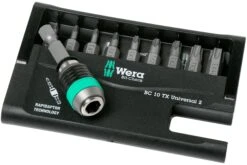 Wera Bit-Check 10 TX Universal 2, Coffret D'embouts Torx 10 Pièces, 5057115001 -Kai Soldes Boutique WO5057115001 03 wera