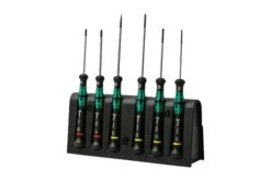 Wera Kraftform Micro, Coffret De Tournevis 6 Pièces Avec Rack, 5118150001