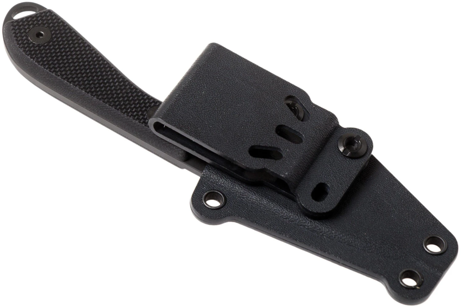 White River Knives M1 Backpacker Pro Black G10, Black Ionbond Couteau Fixe, étui Kydex 9 White River Knives M1 Backpacker Pro Black G10, Black Ionbond Couteau Fixe, étui Kydex – Image 7