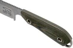 White River Knives M1 Caper Black & OD Linen Micarta Couteau à Lame Fixe, étui Kydex -Kai Soldes Boutique WRCPR LBO 05 white river knives