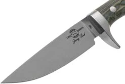 White River Knives Sendero Classic Couteau De Chasse Black Olive Micarta, Jerry Fisk Design -Kai Soldes Boutique WRJF SC LBO 03 white river knives