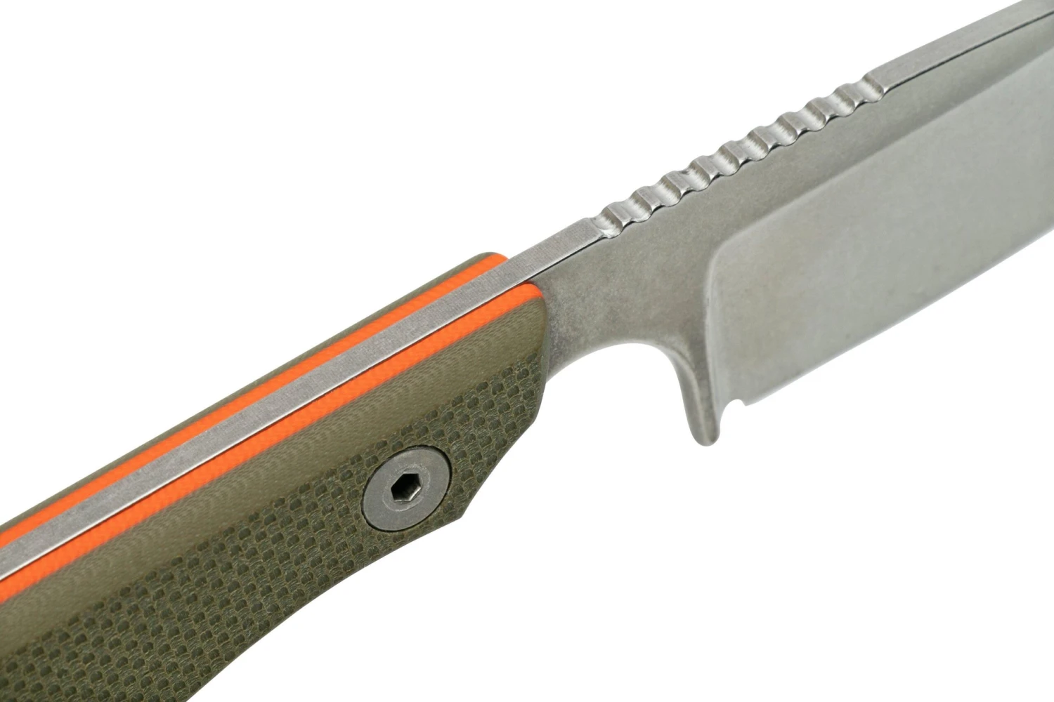 White River M1 Backpacker Pro WRM1-TGO Green/Orange G10, étui Kydex, Couteau De Cou 7 White River M1 Backpacker Pro WRM1-TGO Green/Orange G10, étui Kydex, Couteau De Cou – Image 5