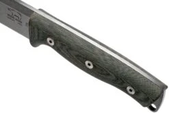 White River Knives Ursus 45 Black & OD Green Linen Micarta Couteau De Bushcraft -Kai Soldes Boutique WRUR45 LBO 05 white river knives