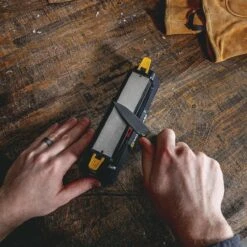 Work Sharp Benchstone Tri-brasive Aiguiseur à Couteaux, WSBCHBSS -Kai Soldes Boutique WSBCHBSS 04 work sharp