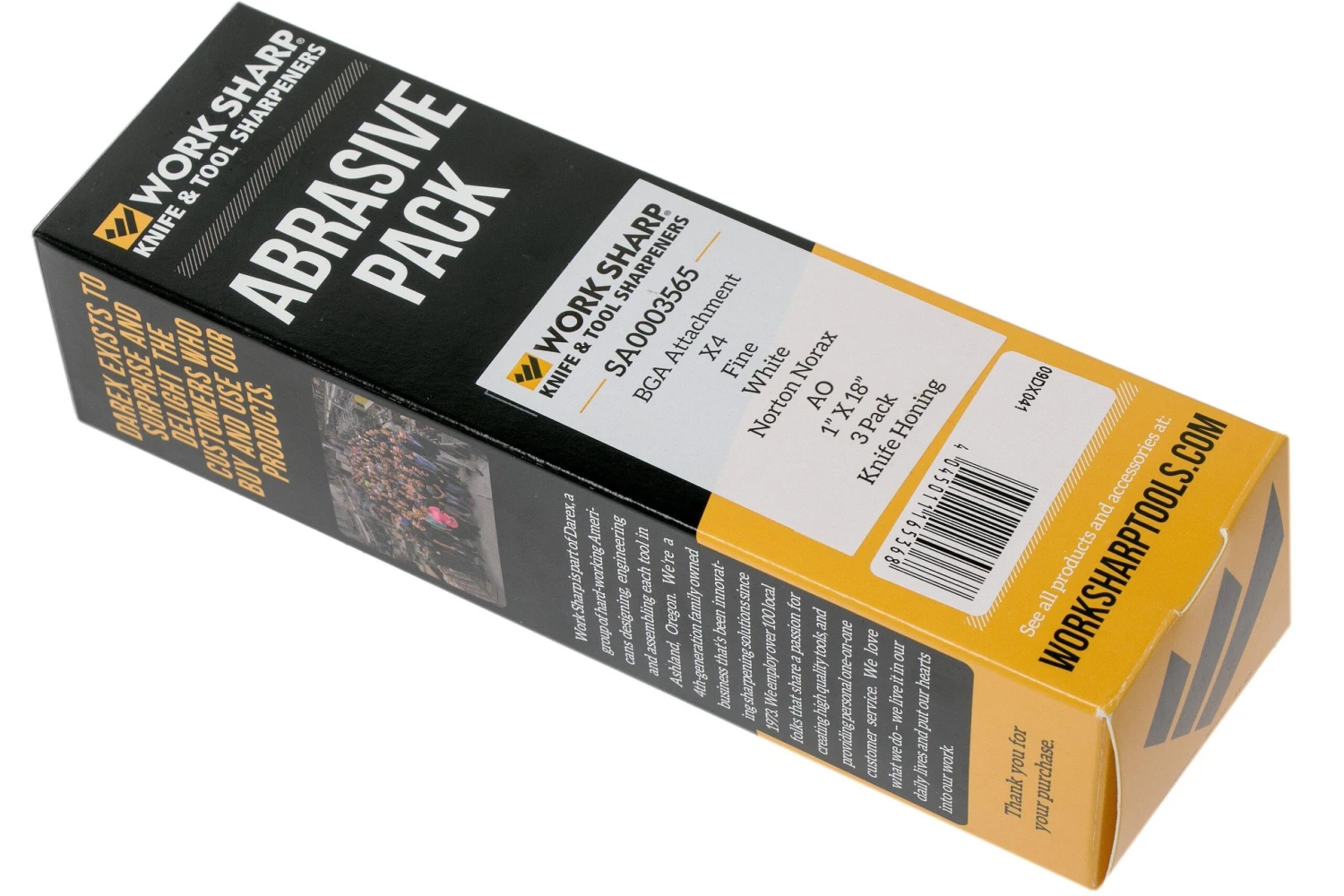 Work Sharp Blade Grinding Attachment Set De Bandes D'aiguisage, X4 Fines, SA0003565 4 Work Sharp Blade Grinding Attachment Set De Bandes D'aiguisage, X4 Fines, SA0003565 – Image 2