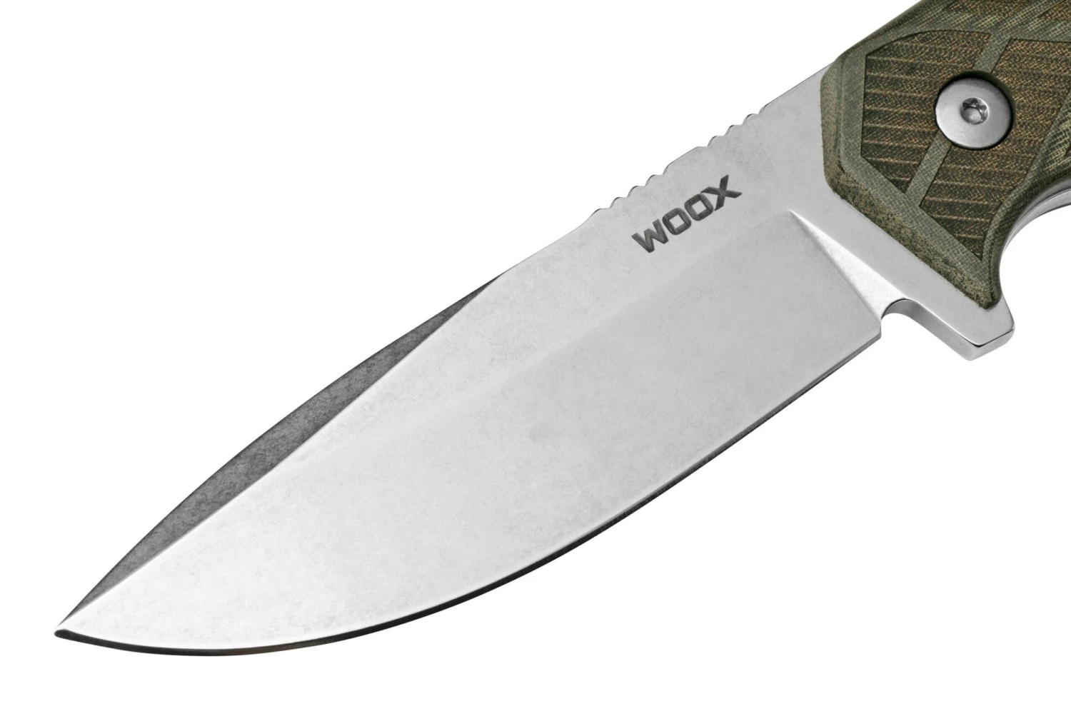 WOOX Rock 62 BUKNF00108 Micarta Engraved, Couteau Fixe 5 WOOX Rock 62 BUKNF00108 Micarta Engraved, Couteau Fixe – Image 3