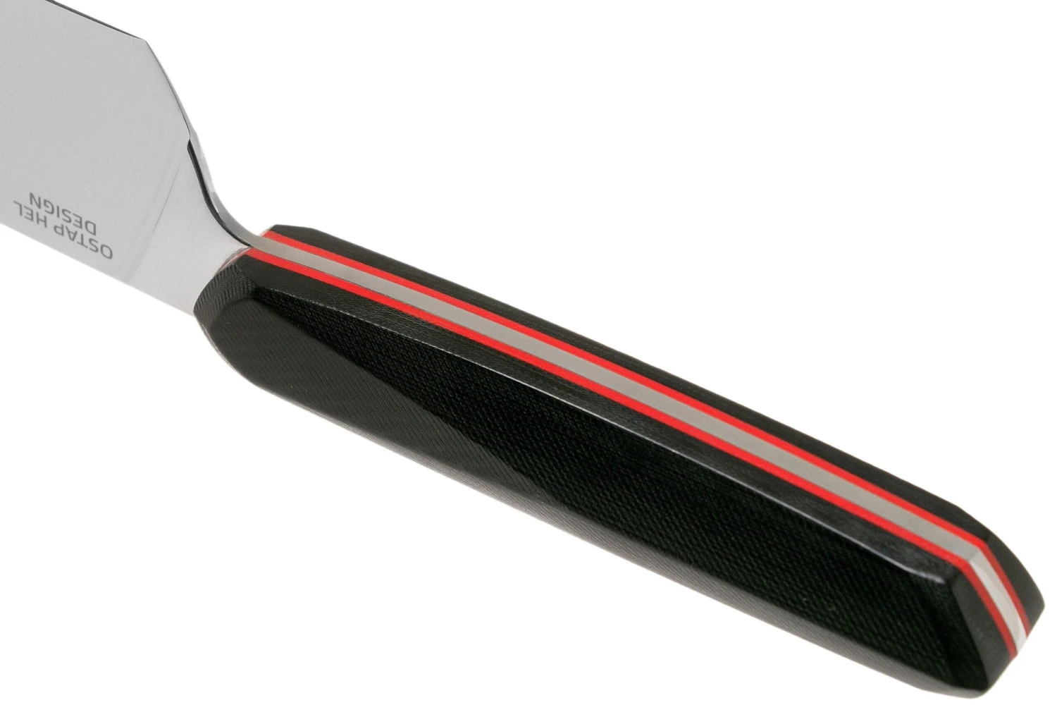Xin Cutlery XinCore XC124 Black G10, Red Liners, Satin, Couteau De Chef, 21,5 Cm 6 Xin Cutlery XinCore XC124 Black G10, Red Liners, Satin, Couteau De Chef, 21,5 Cm â Image 4