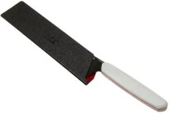 Xin Cutlery XinCore XC125 White G10, Red Liners, Black TiN Coating, Couteau De Chef 21,5 Cm -Kai Soldes Boutique XC125 06 xin cutlery