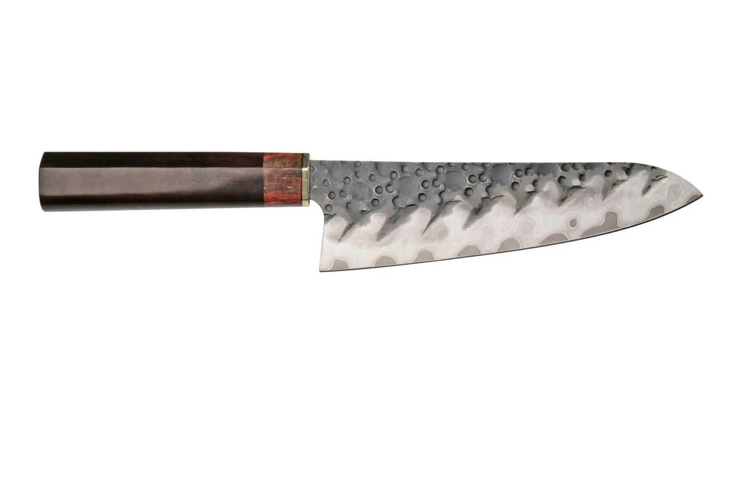 Xin Cutlery XinCraft XC134 San Mai Santoku Ironwood 18,5 Cm 4 Xin Cutlery XinCraft XC134 San Mai Santoku Ironwood 18,5 Cm – Image 2