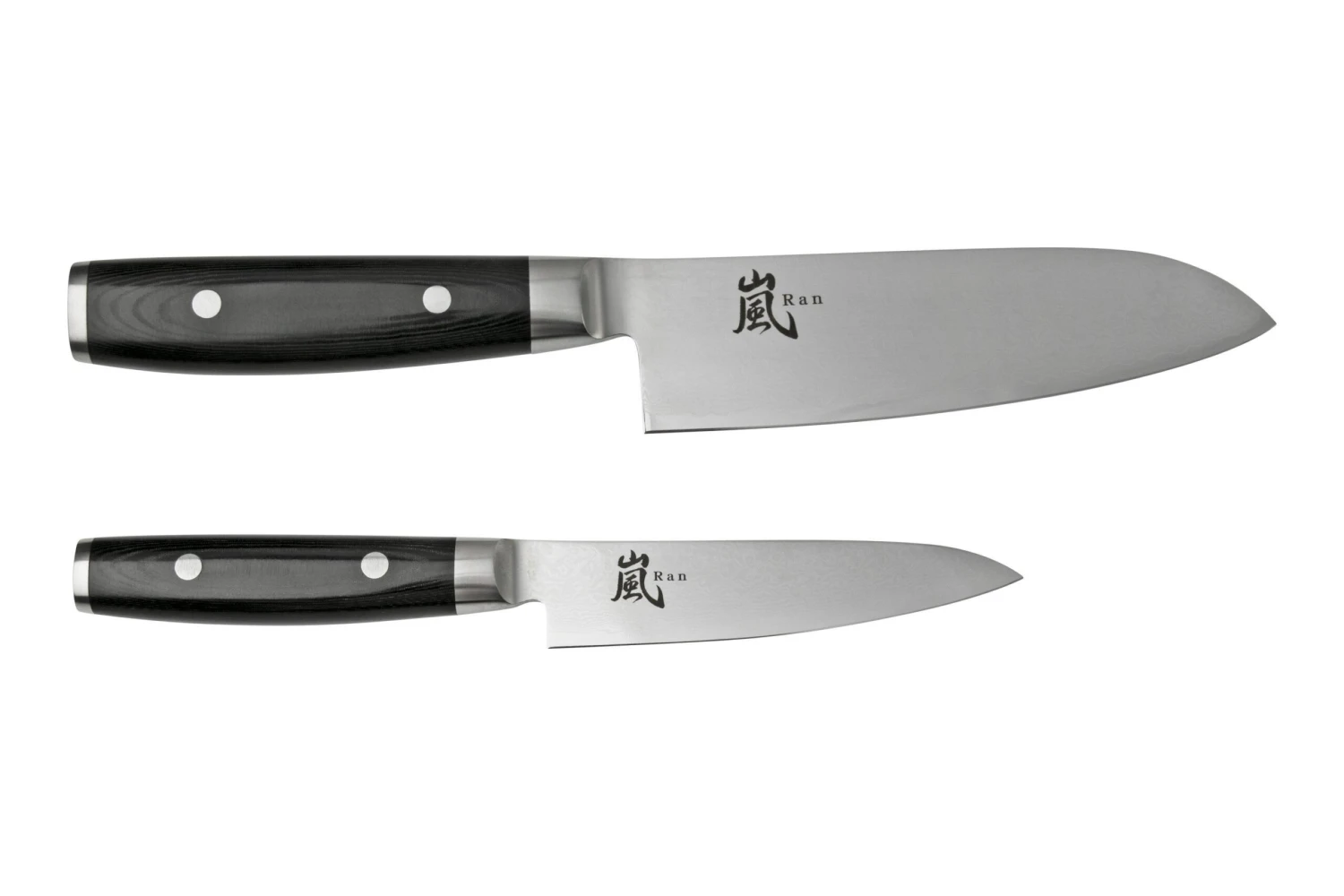 Yaxell Ran 36056, Set De Couteaux 3 Pièces, Santoku 16,5 Cm, Couteau Universel 12 Cm Et Aiguiseur à Couteaux 4 Yaxell Ran 36056, Set De Couteaux 3 Pièces, Santoku 16,5 Cm, Couteau Universel 12 Cm Et Aiguiseur à Couteaux – Image 2