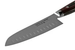 Yaxell Super Gou 37118 Santoku à Alvéoles, Acier Damassé 161 Couches, 16,5 Cm -Kai Soldes Boutique YL37118 03 yaxell