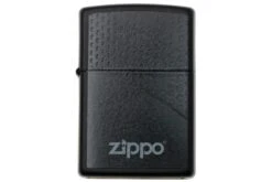Zippo Black Hexagon Design 218-080242 Matte Black, Briquet