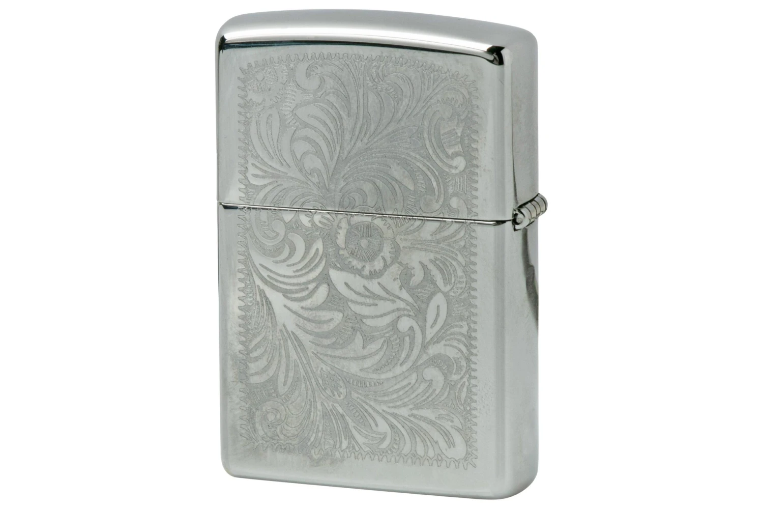 Zippo Venetian Chrome 60000813 Argenté, Briquet 4 Zippo Venetian Chrome 60000813 Argenté, Briquet – Image 2