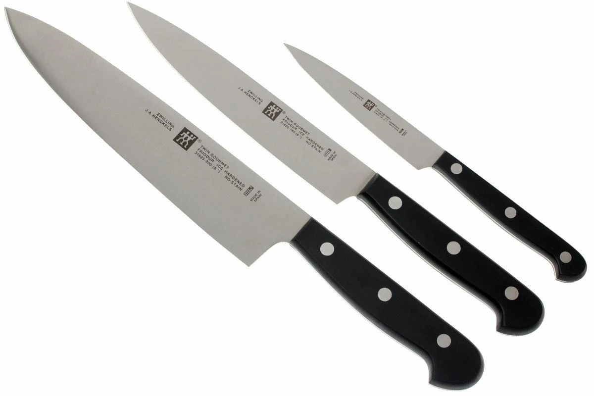 Zwilling Twin Gourmet Ensemble De Couteaux, 3 Pièces 4 Zwilling Twin Gourmet Ensemble De Couteaux, 3 Pièces – Image 2