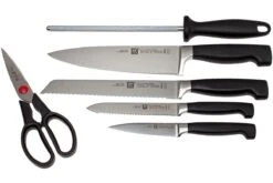 Zwilling Four Star Bloc à Couteaux, 6 Pièces, 35066-000 11 Zwilling Four Star Bloc à Couteaux, 6 Pièces, 35066-000 -Kai Soldes Boutique ZW35066 000 04 zwilling messenset zw35066 000 04