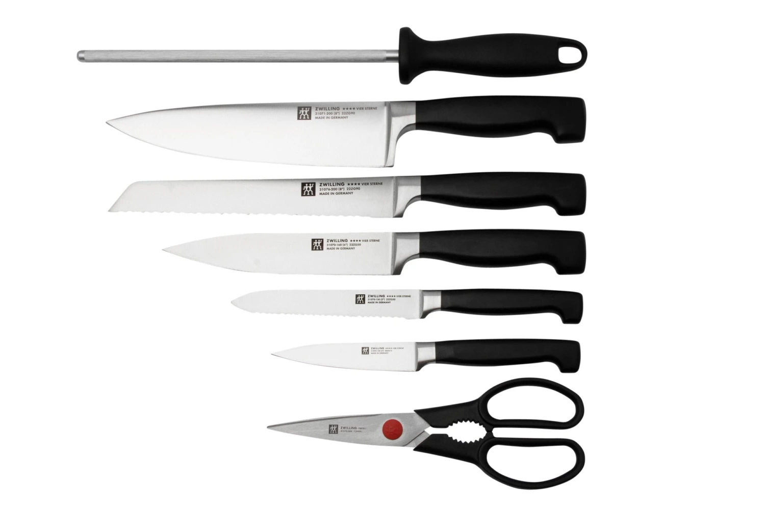 Zwilling J.A. Henckels Four Star 35140, Set De Couteaux 8 Pièces Avec Bloc 3 Zwilling J.A. Henckels Four Star 35140, Set De Couteaux 8 Pièces Avec Bloc