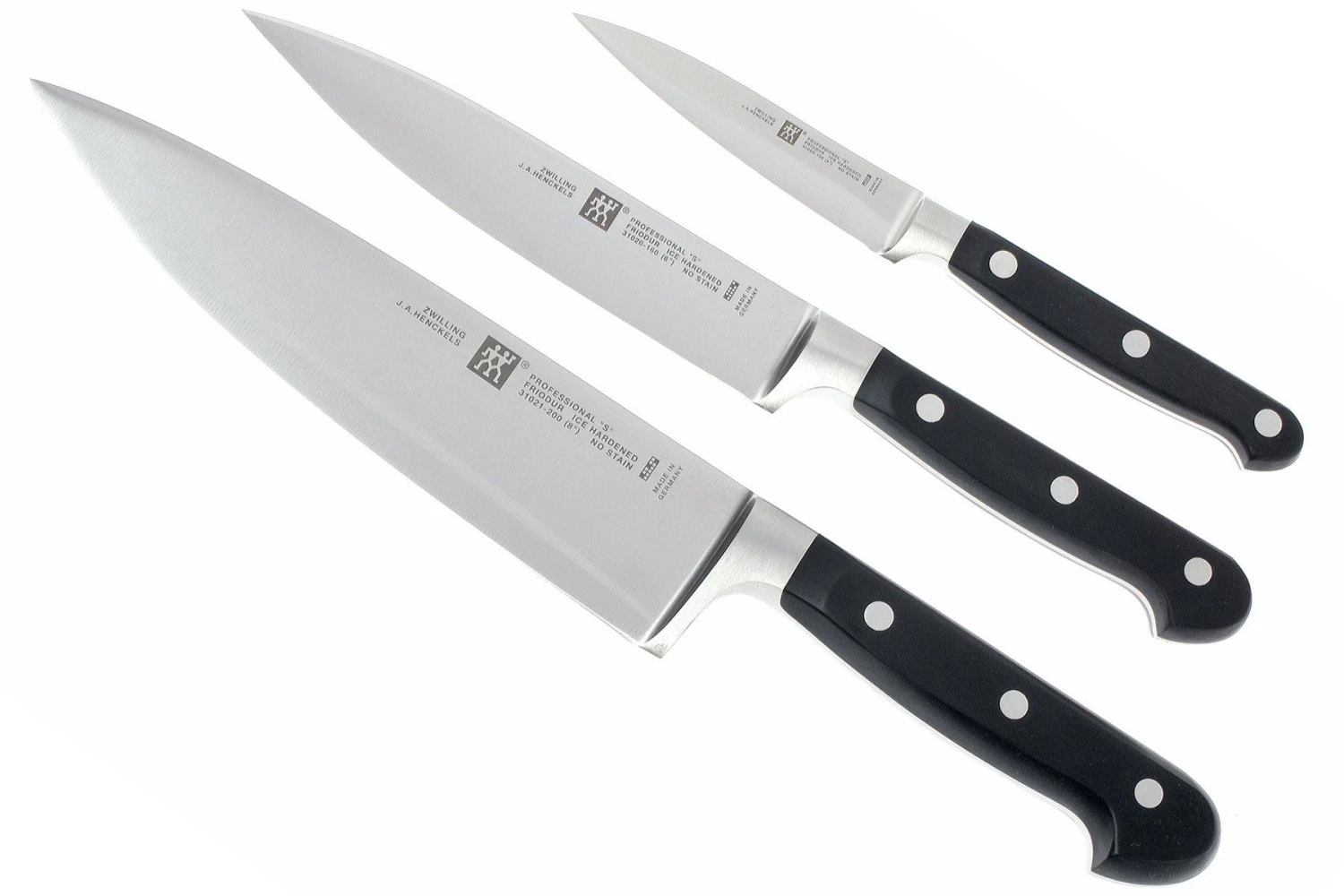 Zwilling - Professional « S » 35602-000 Jeu De Couteaux (3 Pièces) 3 Zwilling - Professional « S » 35602-000 Jeu De Couteaux (3 Pièces)