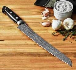 Bob Kramer By Zwilling Euro Stainless Couteau à Pain 26 Cm, 34896-261-0 -Kai Soldes Boutique eurostainless1