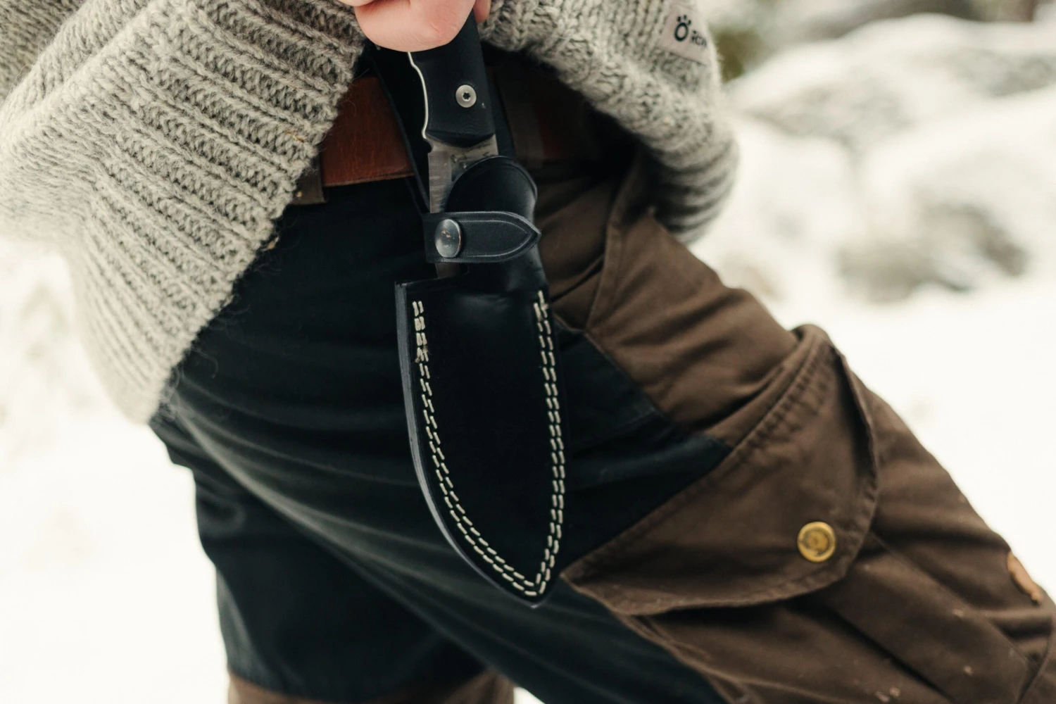 MKM Normar CPM 3V Green Micarta, Knivesandtools Exclusive, Couteau De Bushcraft 13 MKM Normar CPM 3V Green Micarta, Knivesandtools Exclusive, Couteau De Bushcraft – Image 11